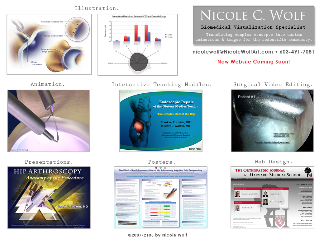 Nicole Wolf Medical Artist